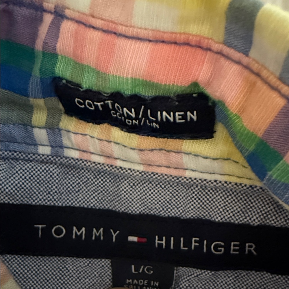 Tommy Hilfiger Pastel Striped Shirt